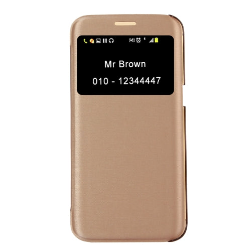 For Galaxy Note 7 / N930 Horizontal Flip Leather Case with Call Display ID