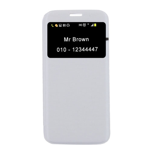 For Galaxy Note 7 / N930 Horizontal Flip Leather Case with Call Display ID