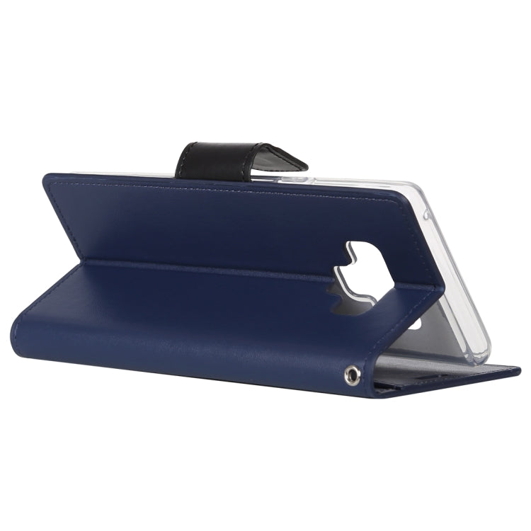 GOOSPERY SONATA DIARY Horizontal Flip Leather Case for Galaxy Note9, with Holder & Card Slots & Wallet