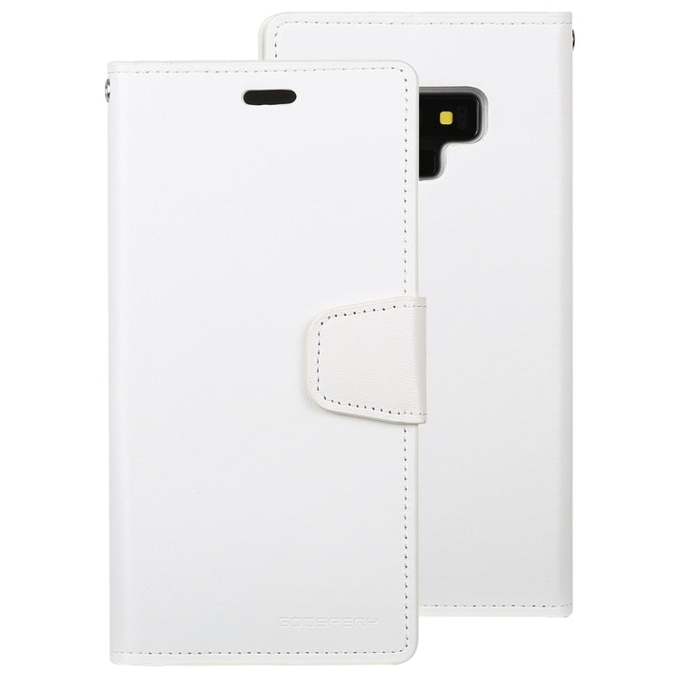 GOOSPERY SONATA DIARY Horizontal Flip Leather Case for Galaxy Note9, with Holder & Card Slots & Wallet