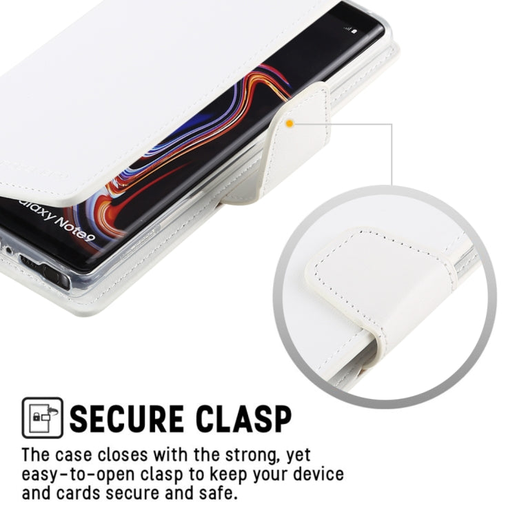 GOOSPERY SONATA DIARY Horizontal Flip Leather Case for Galaxy Note9, with Holder & Card Slots & Wallet