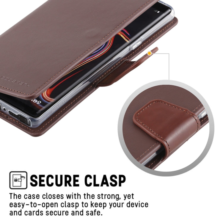 GOOSPERY SONATA DIARY Horizontal Flip Leather Case for Galaxy Note9, with Holder & Card Slots & Wallet