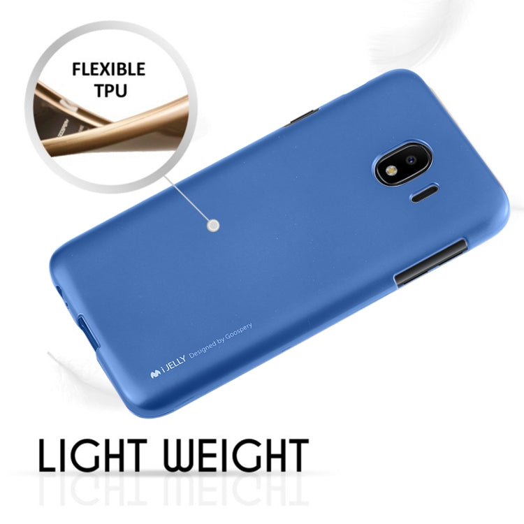 GOOSPERY I JELLY METAL TPU Case for Galaxy J4 (2018)