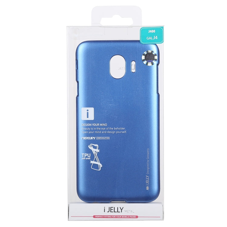 GOOSPERY I JELLY METAL TPU Case for Galaxy J4 (2018)