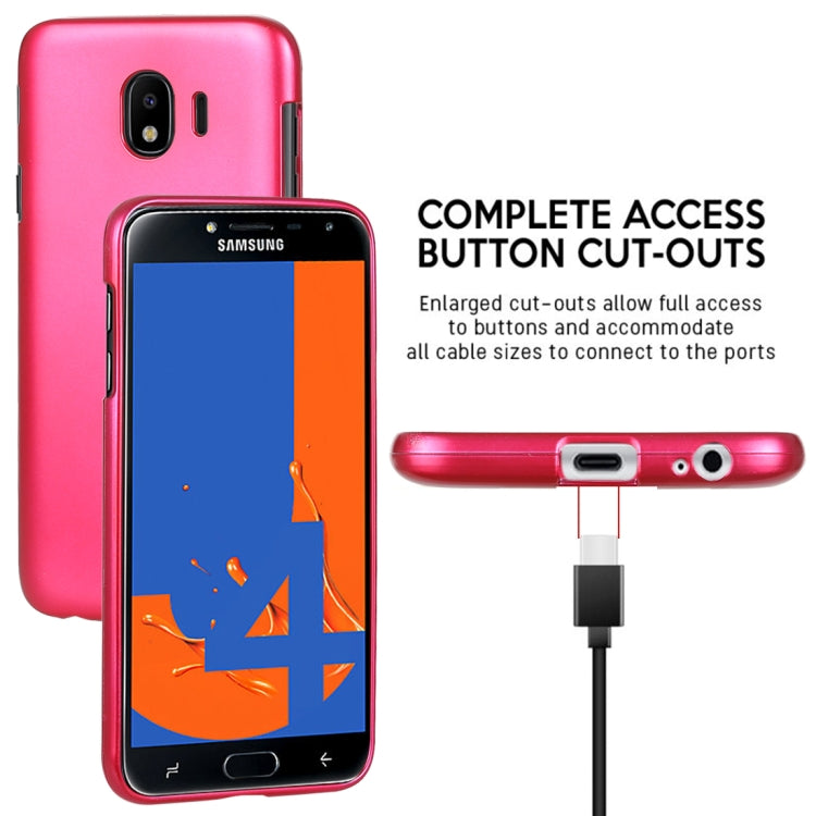 GOOSPERY I JELLY METAL TPU Case for Galaxy J4 (2018)