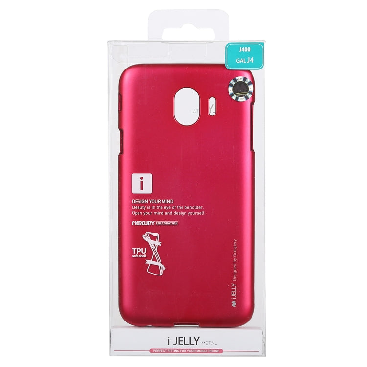 GOOSPERY I JELLY METAL TPU Case for Galaxy J4 (2018)