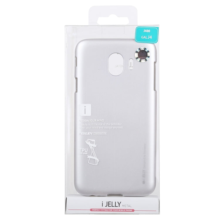 GOOSPERY I JELLY METAL TPU Case for Galaxy J4 (2018)