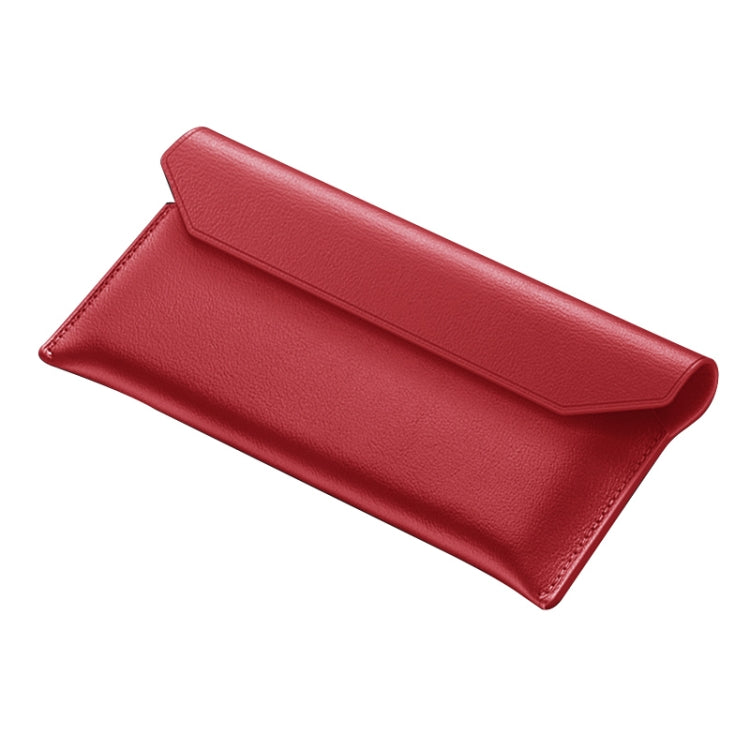 For Huawei Mate Xs Envelope Genuine Leather Horizontal Flip Case