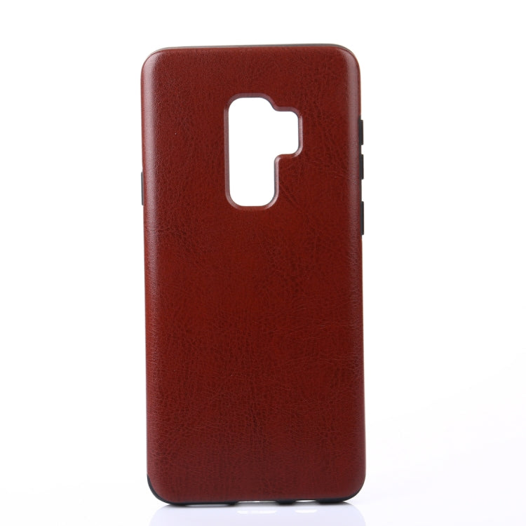 For Galaxy S9+ Crazy Horse Texture PU Leather Protection Back Cover Case