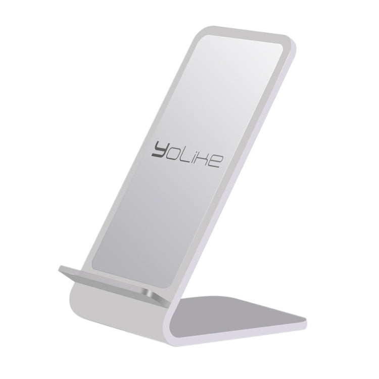 YoLike A8 10W QI Wireless Standard Stand Aluminum Alloy Charger