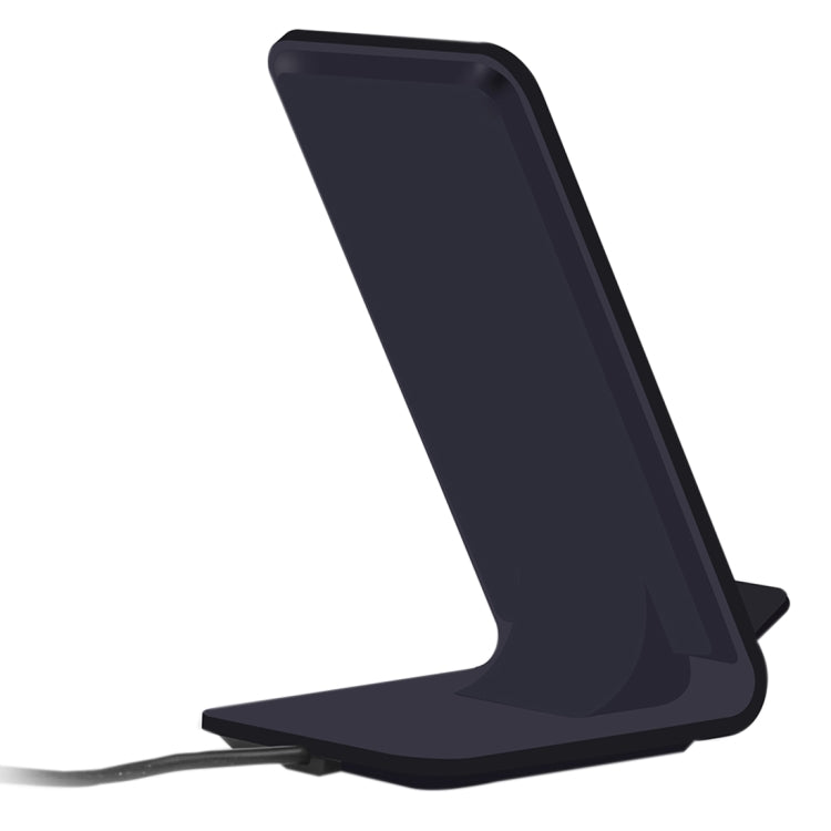 YoLike A8 10W QI Wireless Standard Stand Plastic Charger, For iPhone 8 / 8 Plus / X &  Galaxy S8 / S8 + / S7 Edge / S7 / S6 / S6 edge / S6 edge + / Note 5(Black)