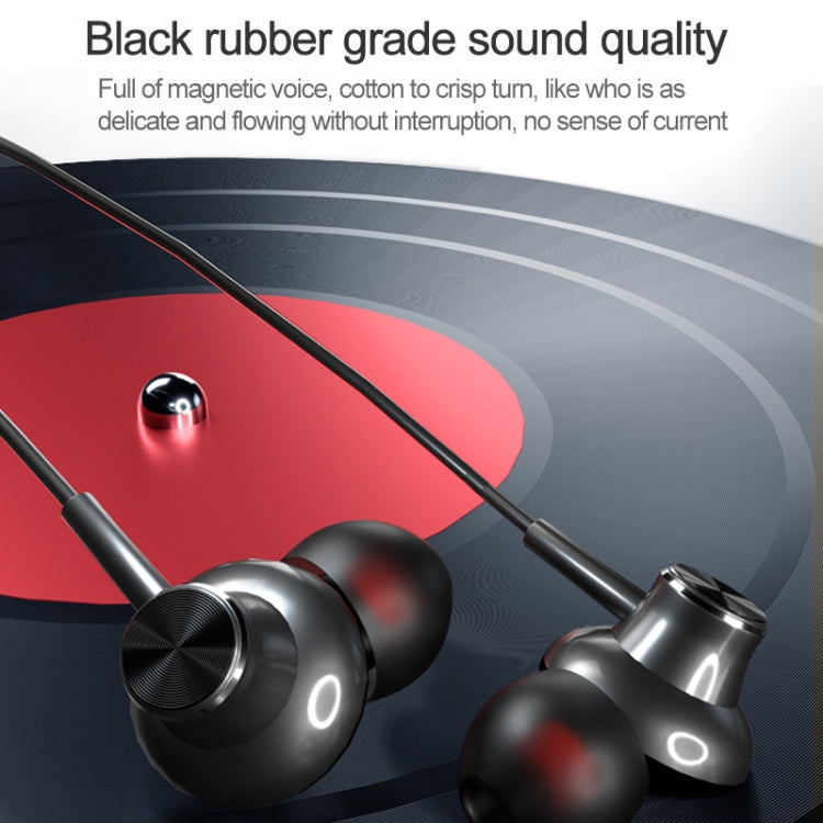 F2 1.2m Wired In Ear USB-C / Type-C Interface Metal HiFi Noise Reduction Earphones with Mic