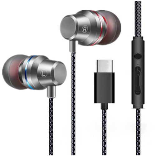 T1  USB-C / Type-C Interface In Ear Wired Stereo Earphone with Mic