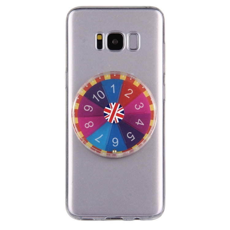 For Galaxy S8 TPU Lucky Turntable Protective Back Cover Case