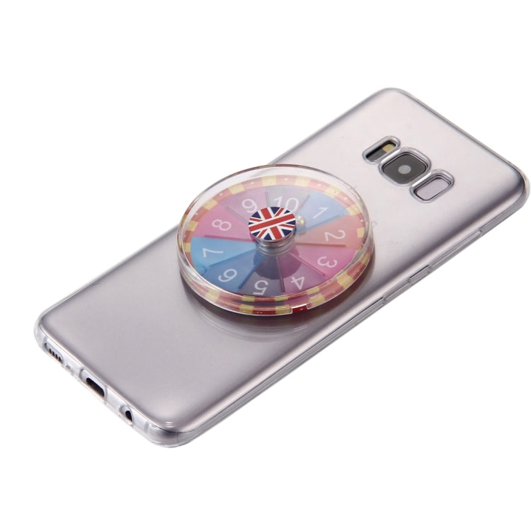 For Galaxy S8 + / G955 TPU Lucky Turntable Protective Back Cover Case