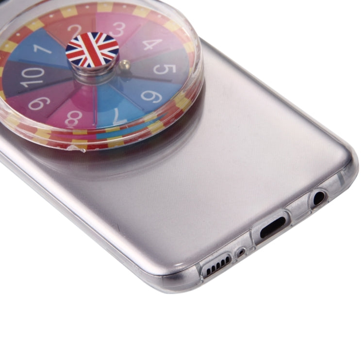 For Galaxy S8 + / G955 TPU Lucky Turntable Protective Back Cover Case
