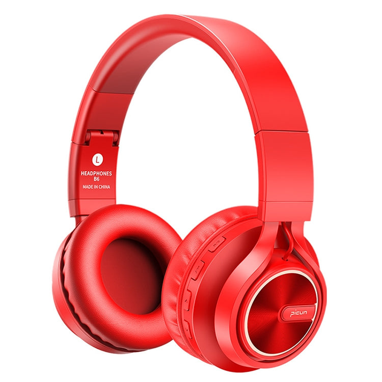 B6 Over-Ear Wireless Headphones Adjustable Foldable Bluetooth Headset with Mic