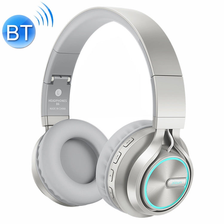 B6 Over-Ear Wireless Headphones Adjustable Foldable Bluetooth Headset with Mic
