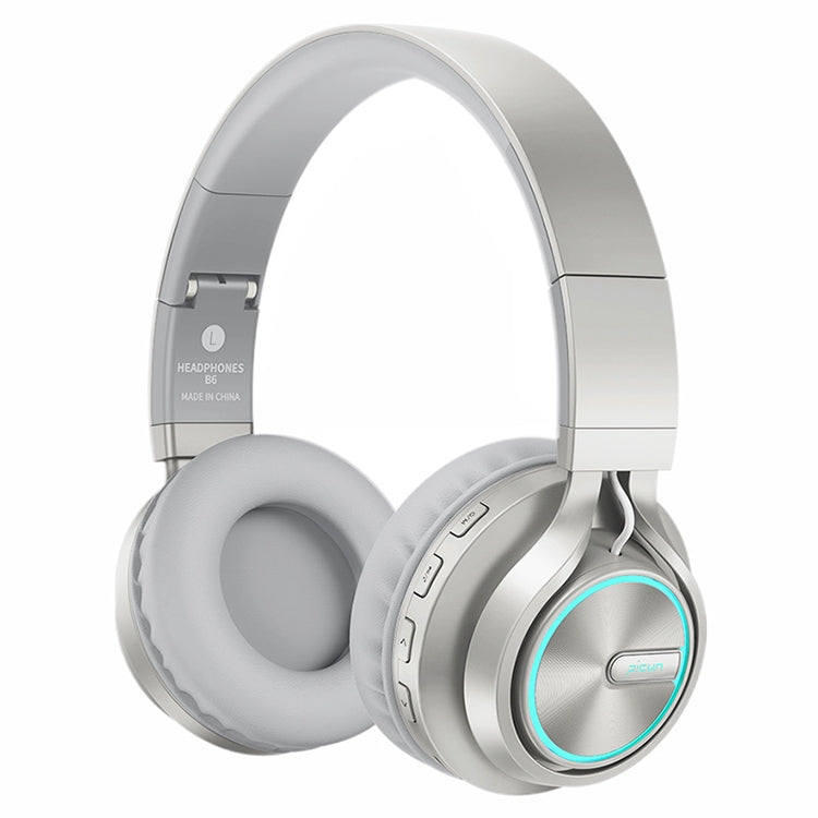 B6 Over-Ear Wireless Headphones Adjustable Foldable Bluetooth Headset with Mic