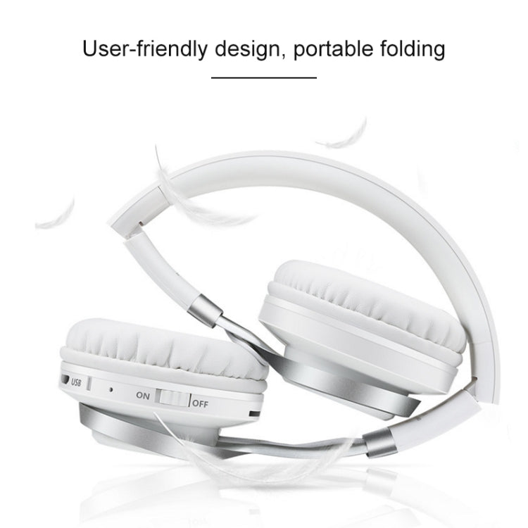 BT-06 Over-Ear Wireless Headphones Adjustable Foldable Bluetooth Headset with Mic
