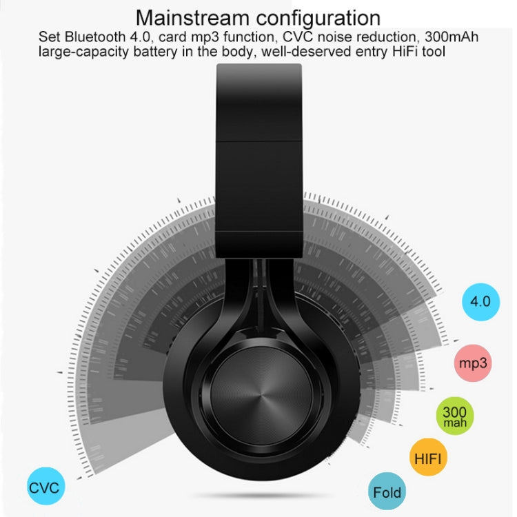 BT-06 Over-Ear Wireless Headphones Adjustable Foldable Bluetooth Headset with Mic