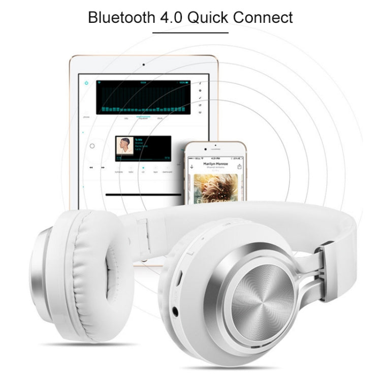 BT-06 Over-Ear Wireless Headphones Adjustable Foldable Bluetooth Headset with Mic