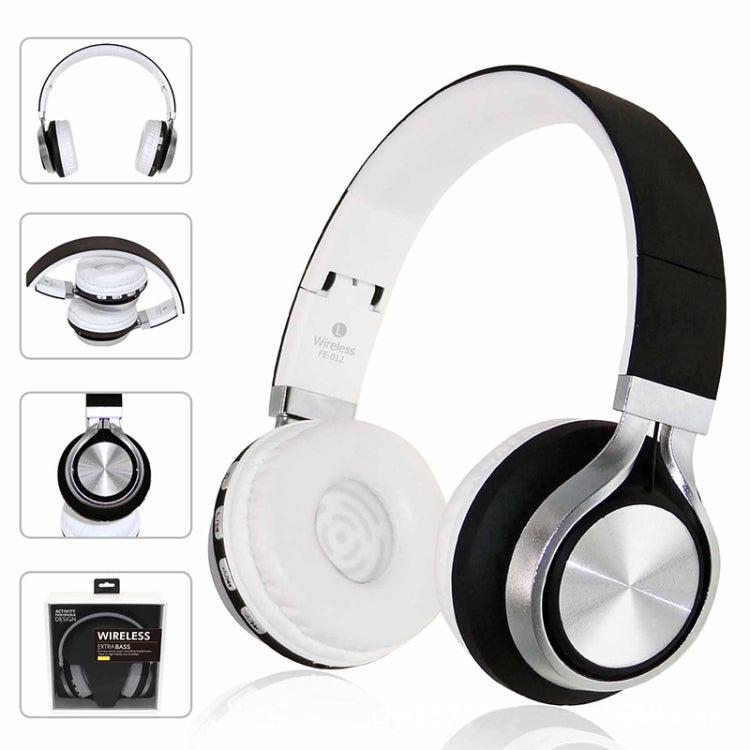 2 in1 Bluetooth Wireless Headphones + MP3 function Foldable Stereo Heavy Bass Cordless Gaming Music Headset Earphone