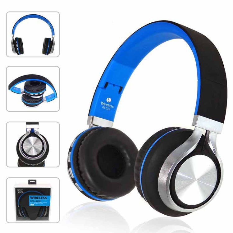 2 in1 Bluetooth Wireless Headphones + MP3 function Foldable Stereo Heavy Bass Cordless Gaming Music Headset Earphone