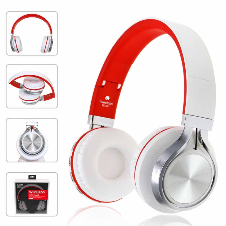 2 in1 Bluetooth Wireless Headphones + MP3 function Foldable Stereo Heavy Bass Cordless Gaming Music Headset Earphone