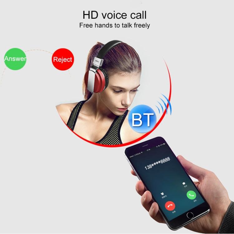 2 in1 Bluetooth Wireless Headphones + MP3 function Stereo Heavy Bass Cordless Gaming Music Headset Earphone