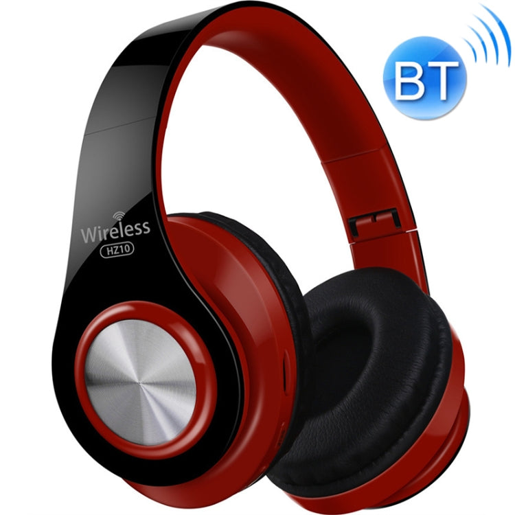 HZ10 Wireless Over-Ear Bluetooth Headphone Foldable Headset Adjustable Earphone With Mic