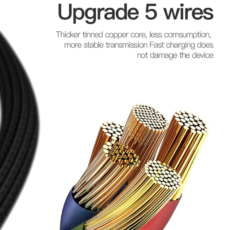 TOTU BT-004 Speedy Sereis 60W Max USB-C / Type-C to USB-C / Type-C Fast Charging Data Sync Cable, Length: 1m (Grey)