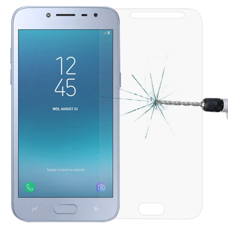 For Galaxy J2 Pro (2018) 0.26mm 9H Surface Hardness 2.5D Explosion-proof Tempered Glass Screen Film