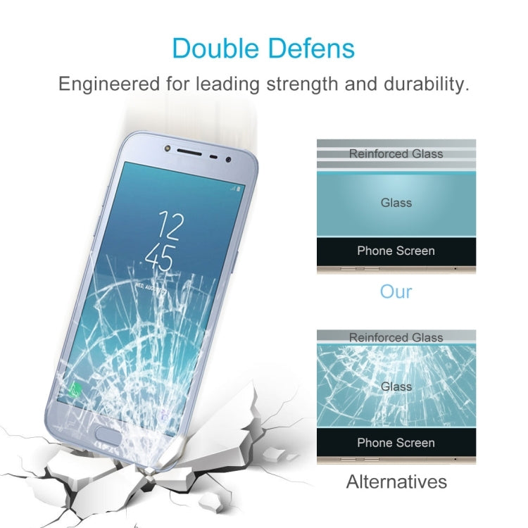 For Galaxy J2 Pro (2018) 0.26mm 9H Surface Hardness 2.5D Explosion-proof Tempered Glass Screen Film