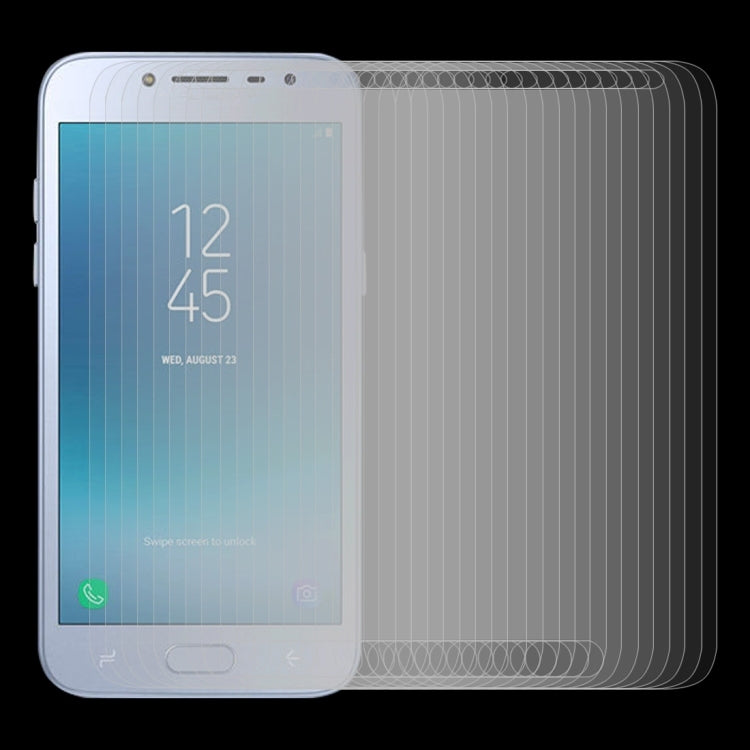 50 PCS for Galaxy J2 Pro (2018) 0.26mm 9H Surface Hardness 2.5D Explosion-proof Tempered Glass Screen Film, No Retail Package