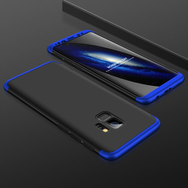 GKK for Galaxy S9 Three Stage Splicing 360 Degree Full Coverage PC Protective Case Back Cover
