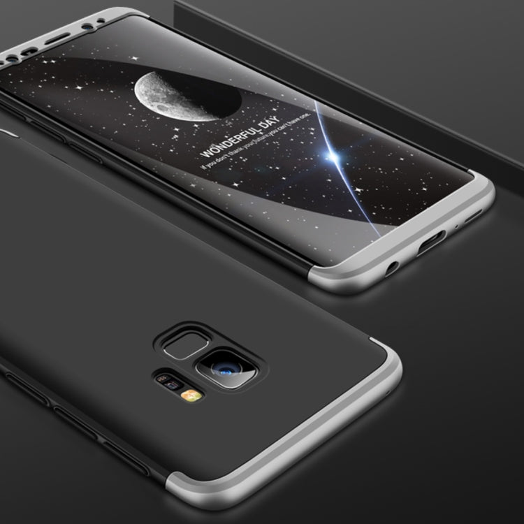 GKK for Galaxy S9 Three Stage Splicing 360 Degree Full Coverage PC Protective Case Back Cover