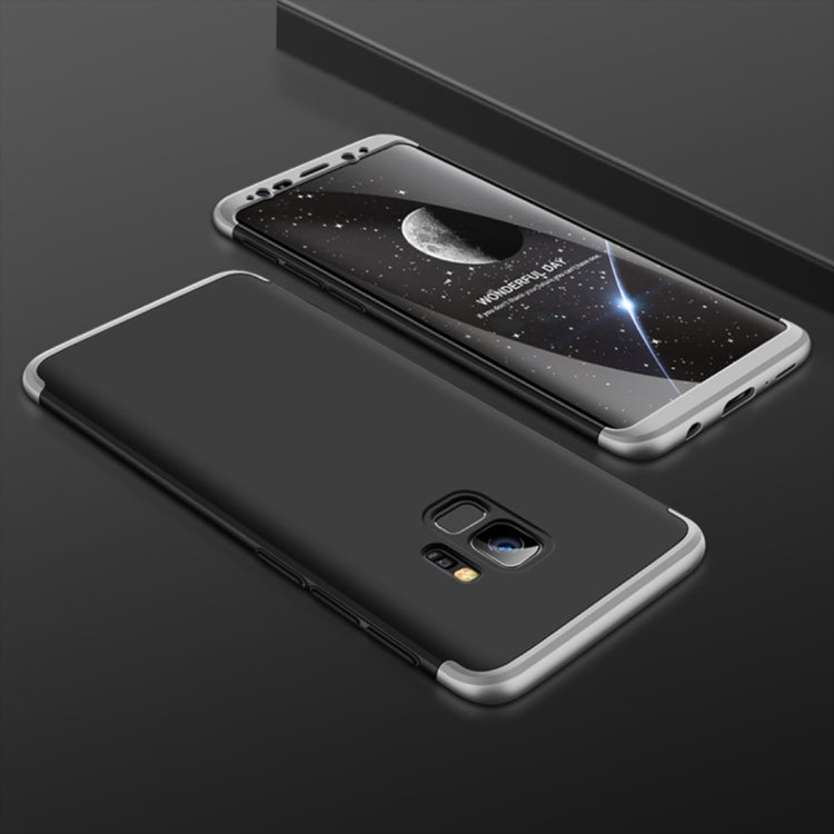 GKK for Galaxy S9 Three Stage Splicing 360 Degree Full Coverage PC Protective Case Back Cover