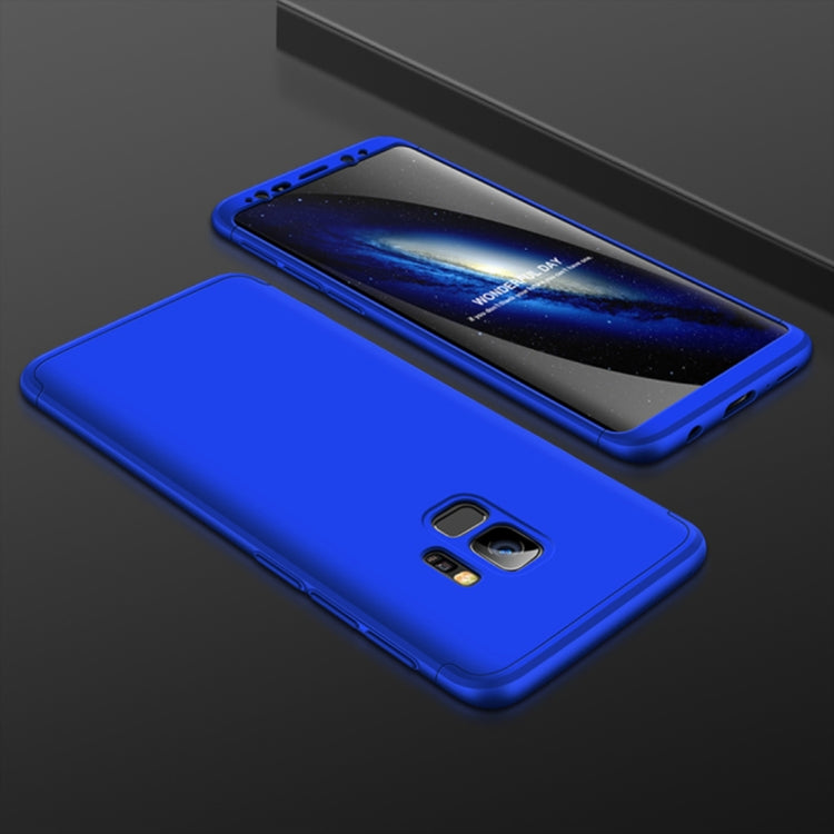 GKK for Galaxy S9 Three Stage Splicing 360 Degree Full Coverage PC Protective Case Back Cover