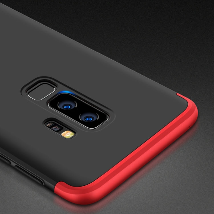 GKK for Galaxy S9+ Three Stage Splicing 360 Degree Full Coverage PC Protective Case Back Cover