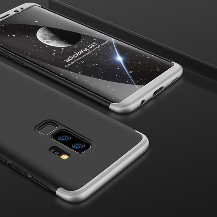 GKK for Galaxy S9+ Three Stage Splicing 360 Degree Full Coverage PC Protective Case Back Cover