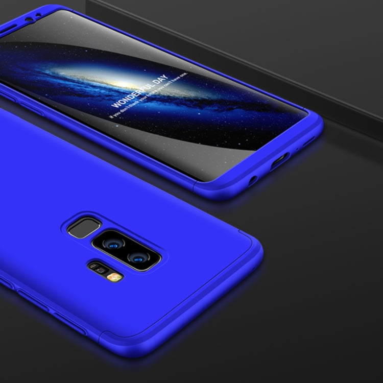 GKK for Galaxy S9+ Three Stage Splicing 360 Degree Full Coverage PC Protective Case Back Cover