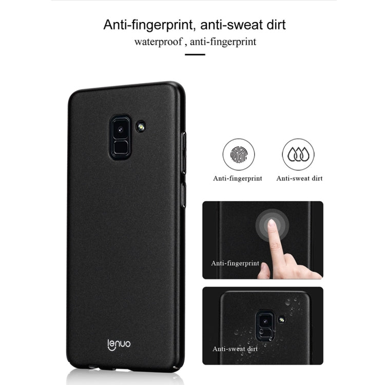 Lenuo for Galaxy A5 (2018) PC Ultra-thin Protective Back Cover Case