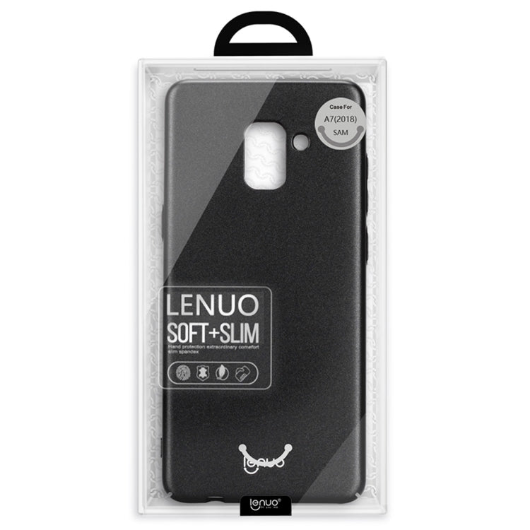Lenuo for Galaxy A7 (2018) PC Ultra-thin Protective Back Cover Case