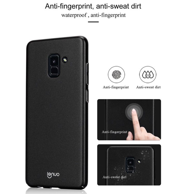 Lenuo for Galaxy A7 (2018) PC Ultra-thin Protective Back Cover Case