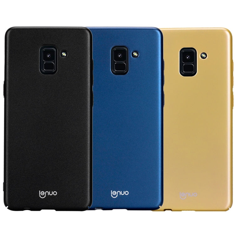 Lenuo for Galaxy A7 (2018) PC Ultra-thin Protective Back Cover Case