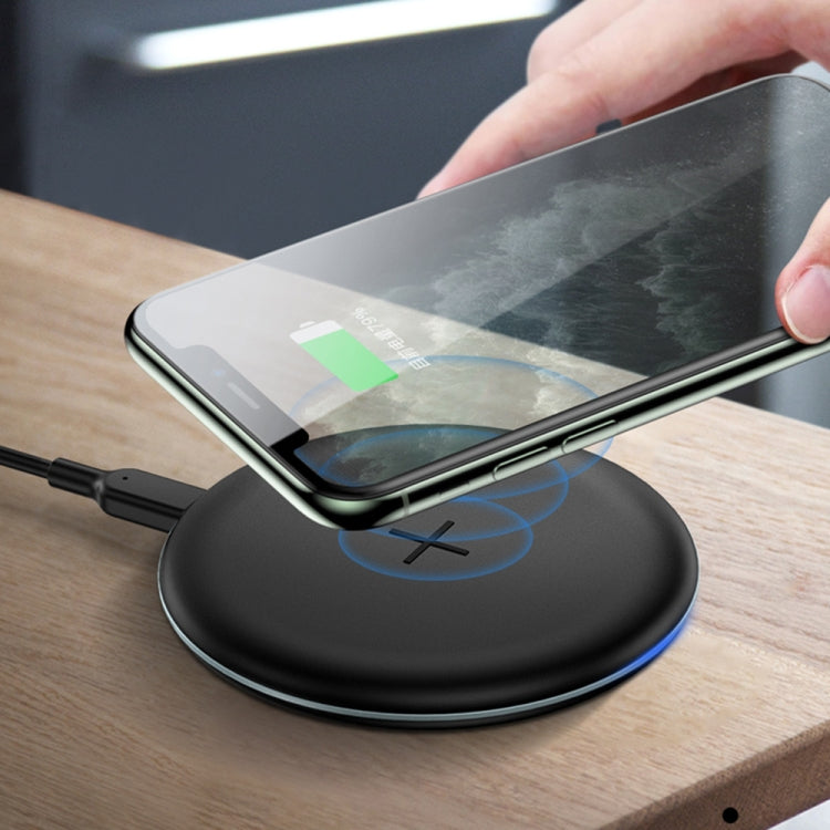 TOTUDESIGN CACW-041 Wind Plate Series II 10W Max Wireless Charger(Black)
