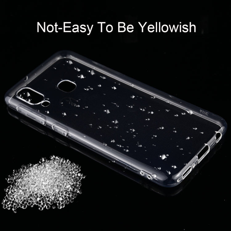 0.75mm Ultrathin Transparent TPU Soft Protective Case for Samsung Galaxy A20E