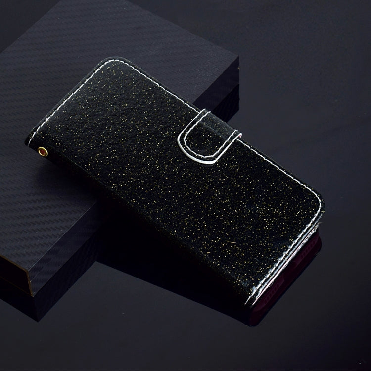 Glitter Powder Horizontal Flip Leather Case for Galaxy S9, with Card Slots & Wallet & Photo Frame & Sling