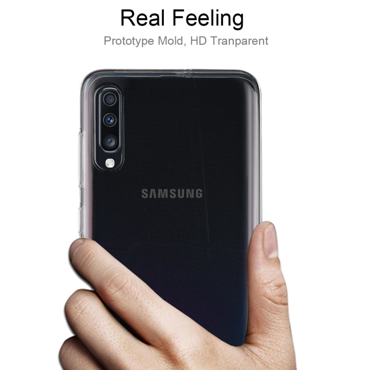 0.75mm Ultrathin Transparent TPU Soft Protective Case for Samsung Galaxy A70